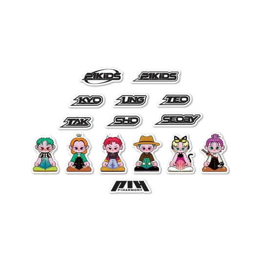 P1Harmony - Character 'P1KIDS' Official Merch [STICKER PACK]