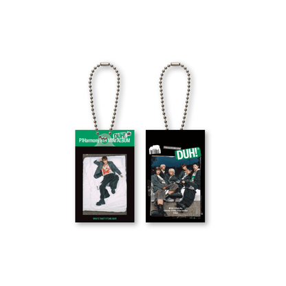P1HARMONY - Duh! Pop-up Store Official Merch [RANDOM MINI ALBUM KEYRING H Ver.]