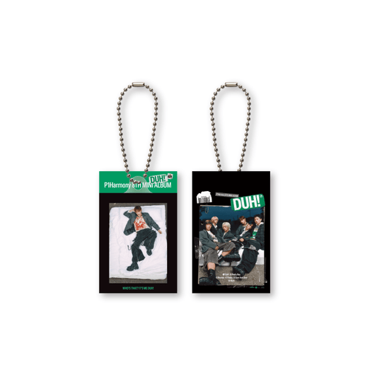 P1HARMONY - Duh! Pop-up Store Official Merch [RANDOM MINI ALBUM KEYRING H Ver.]