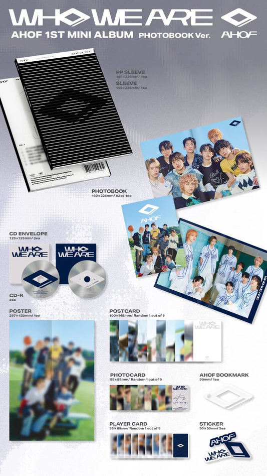 AHOF - WHO WE ARE [PHOTOBOOK Ver.]