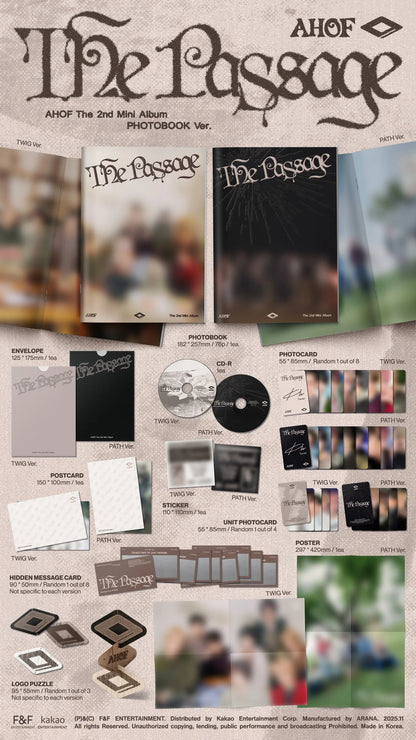 AHOF - The Passage [PHOTOBOOK Ver.]