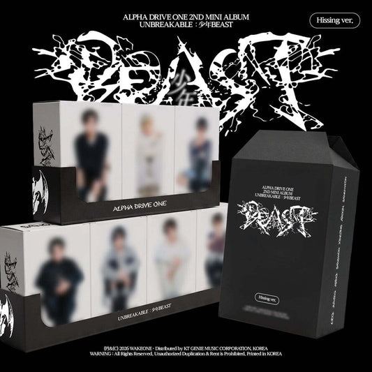 ALPHA DRIVE ONE - UNBREAKABLE : 少年BEAST [Hissing Ver.]