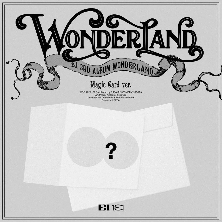 B.I - WONDERLAND [Magic card Ver.]