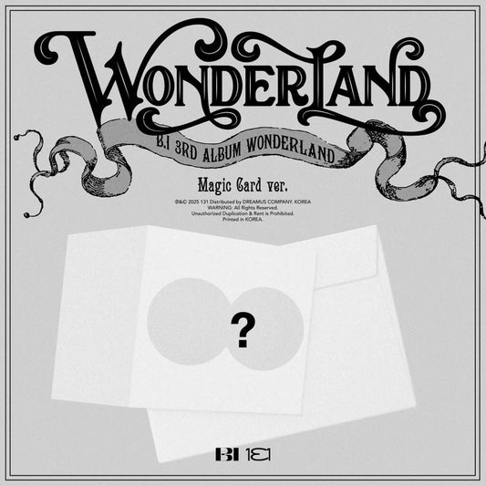B.I - WONDERLAND [Magic card Ver.]
