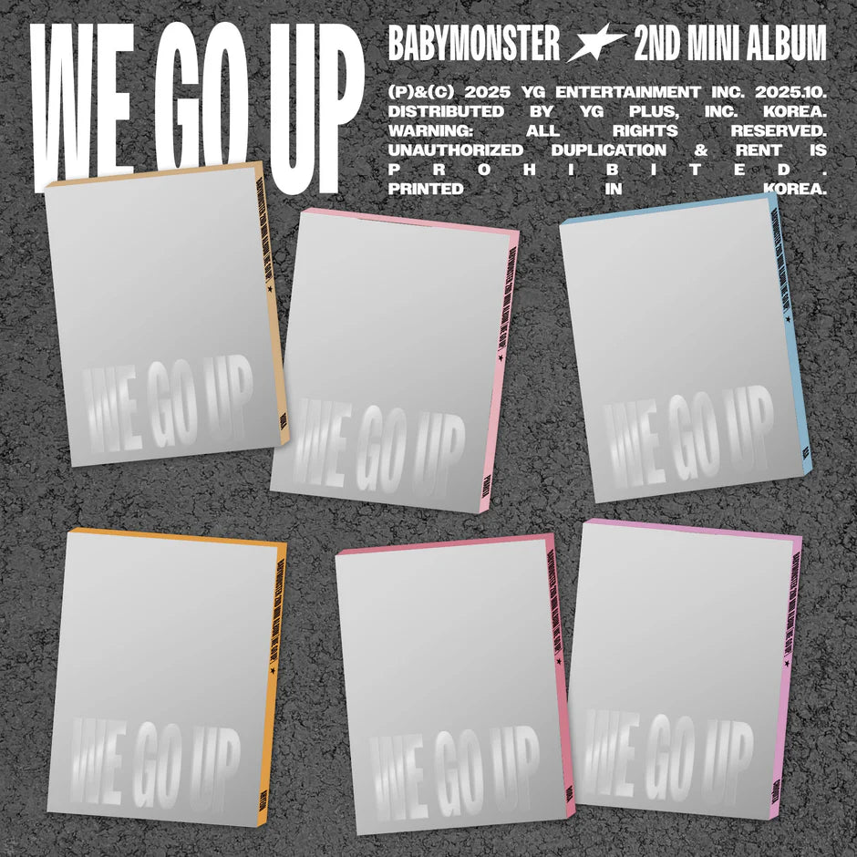 BABYMONSTER - WE GO UP [PATTERN Ver.]