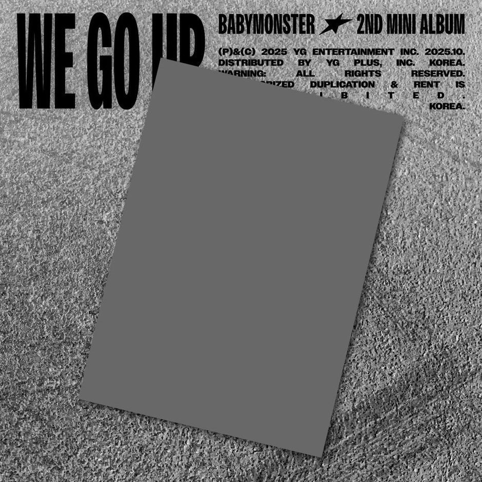 BABYMONSTER - WE GO UP [POSTCARD Ver.]