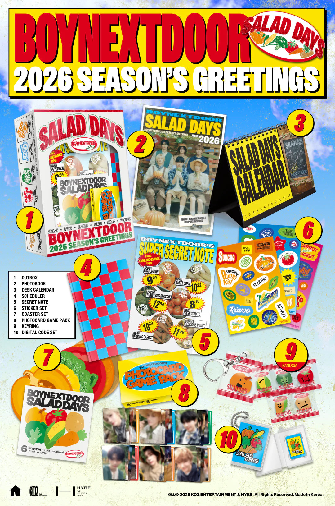 BOYNEXTDOOR - 2026 SEASON'S GREETINGS