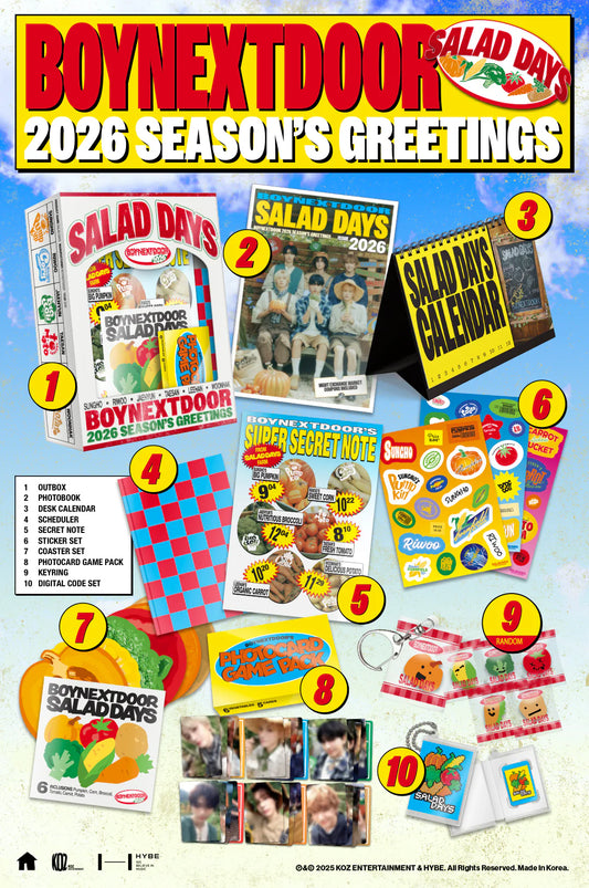 [WV POB] BOYNEXTDOOR - 2026 SEASON'S GREETINGS