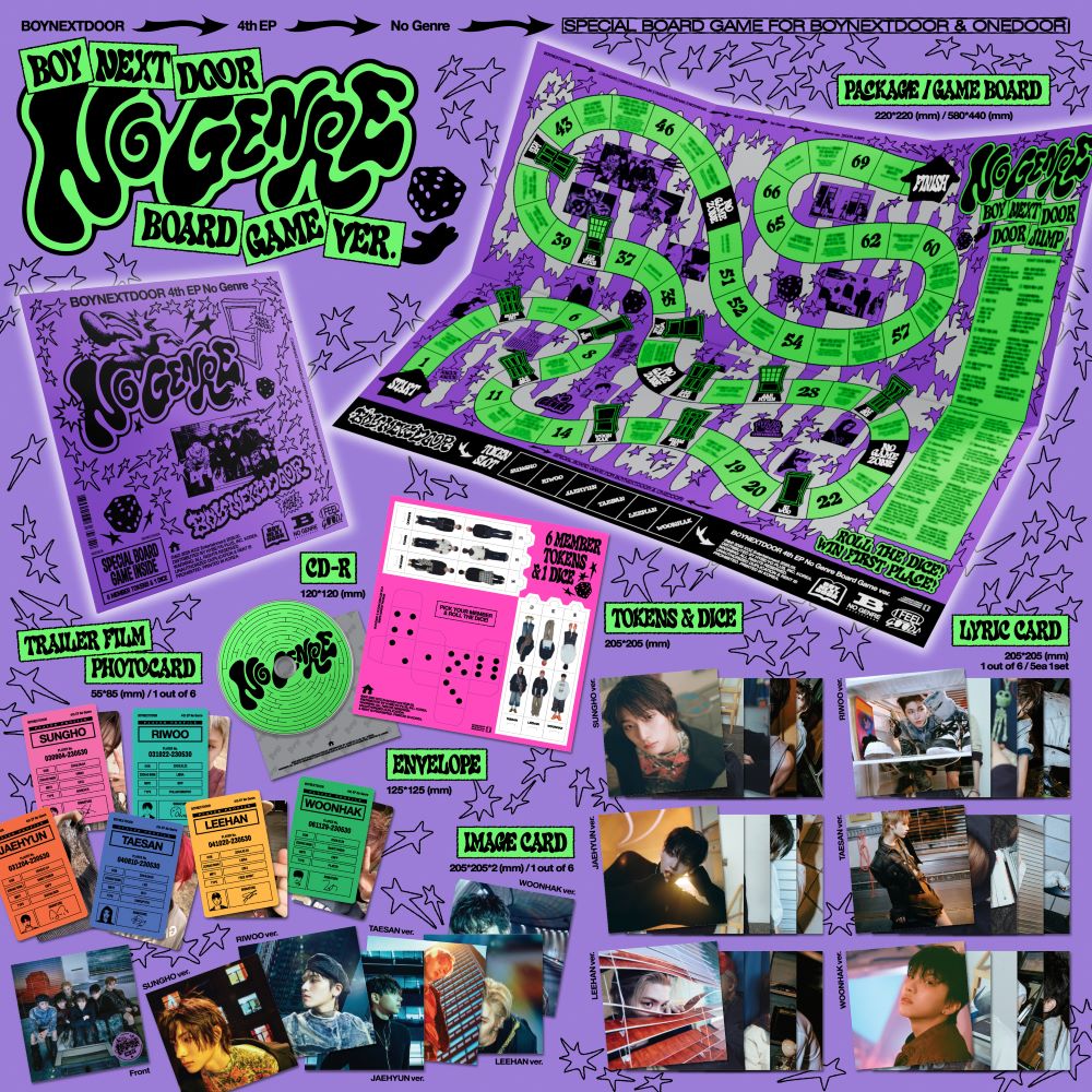 BOYNEXTDOOR - No Genre [Board Game Ver.]