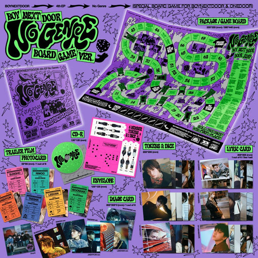 BOYNEXTDOOR - No Genre [Board Game Ver.]