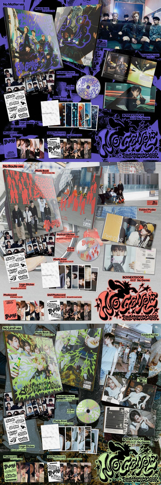 BOYNEXTDOOR - No Genre [Standard Ver.]