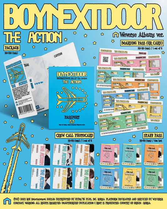 BOYNEXTDOOR - The Action [Weverse Albums Ver.]