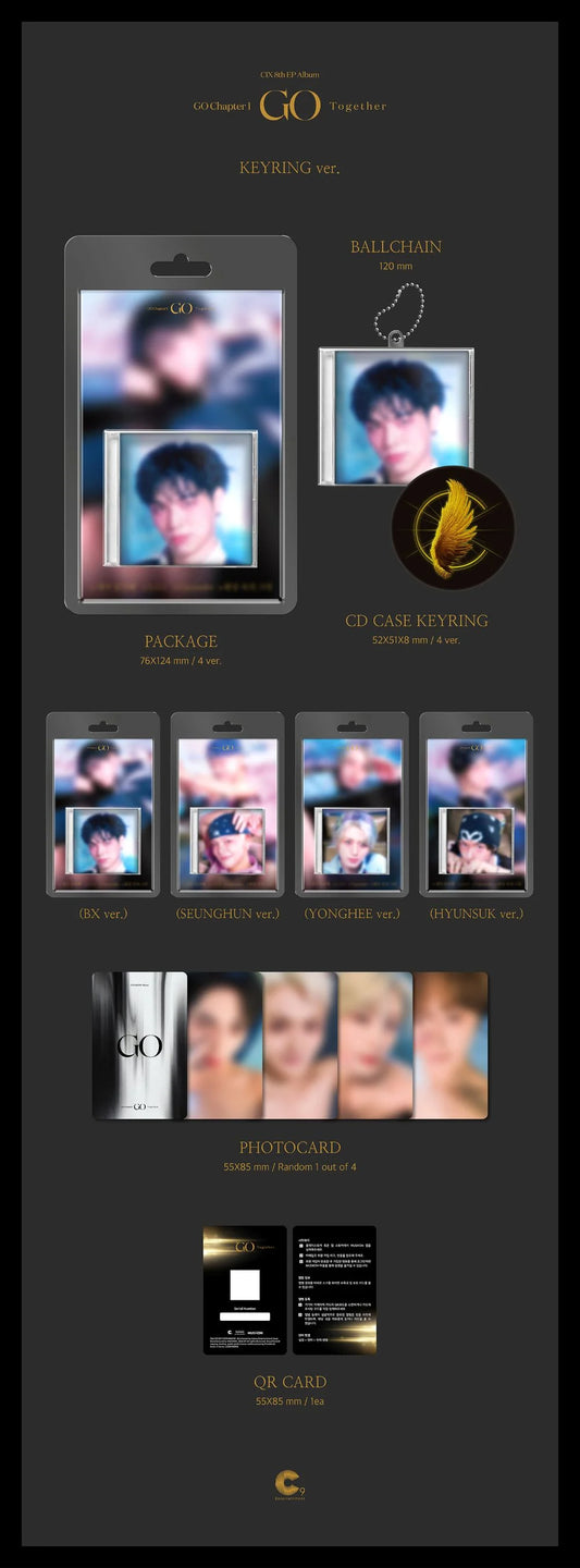 CIX - GO Chapter 1 : GO Together [KEYRING Ver.]