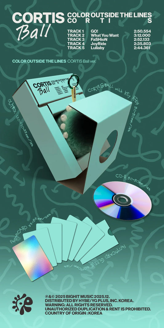 CORTIS - COLOR OUTSIDE THE LINES [CORTIS Ball Ver.]
