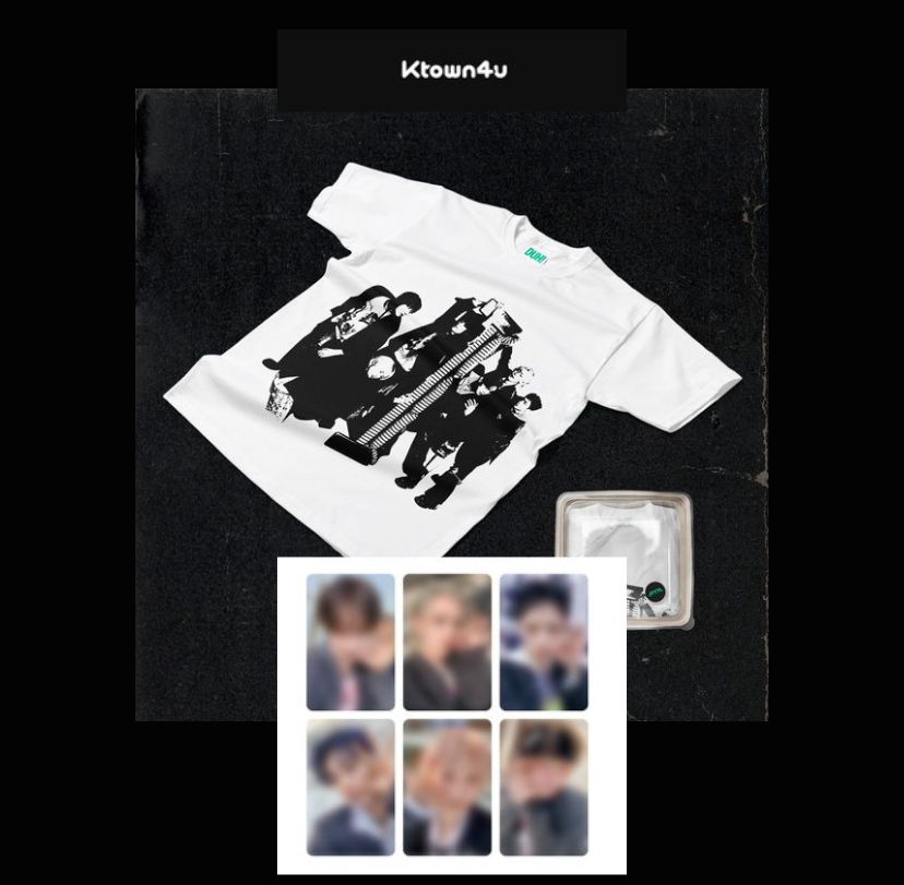 [KTOWN4U POB] P1HARMONY - Duh! [Plain White T Ver.]