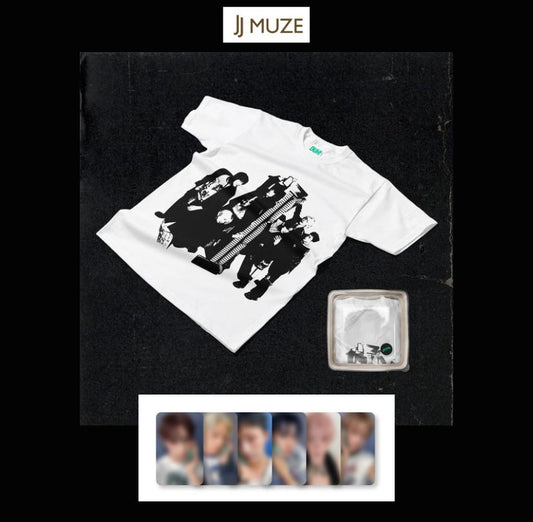 [JJ MUZE POB] P1HARMONY - Duh! [Plain White T Ver.]