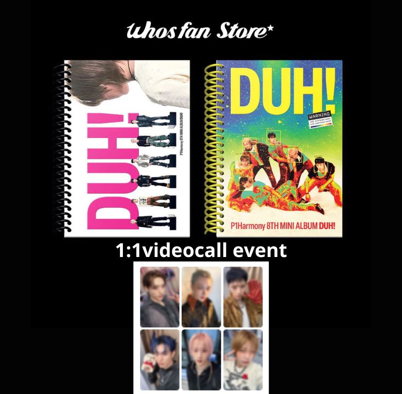 [VC WHOSFAN STORE POB] P1HARMONY - Duh! [Standard Ver.] RANDOM