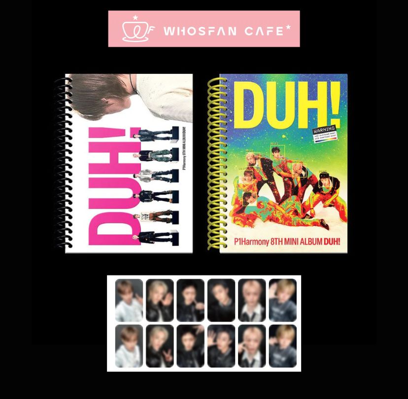 [WHOSFAN CAFE POB] P1HARMONY - Duh! [Standard Ver.] RANDOM