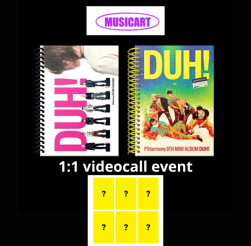 [VC MUSICART POB] P1HARMONY - Duh! [Standard Ver.] RANDOM