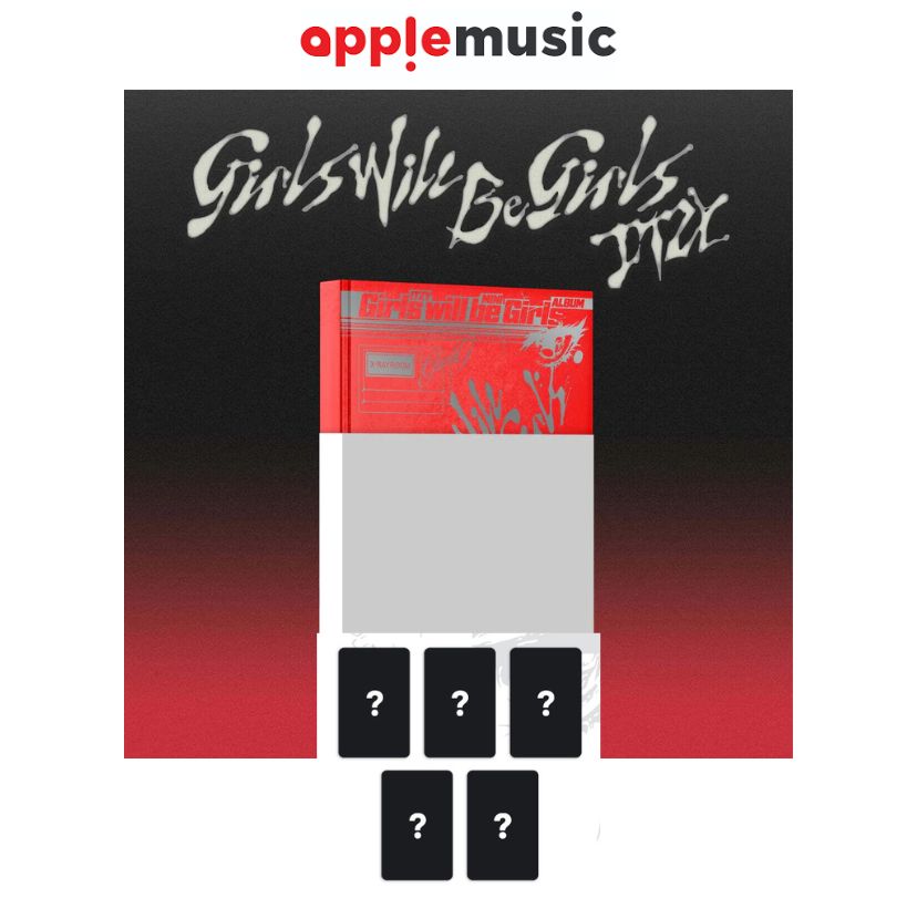 [APPLEMU POB] ITZY - Girls Will Be Girls [Photobook Ver.]
