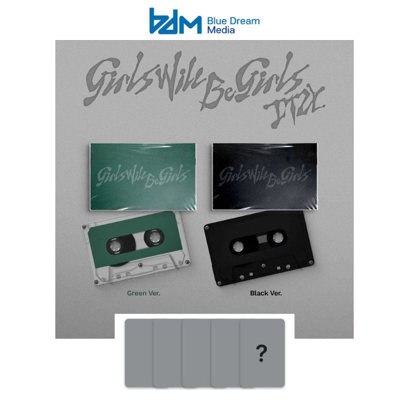 [BDM POB] ITZY - Girls Will Be Girls [Cassette Tape Ver.] Random