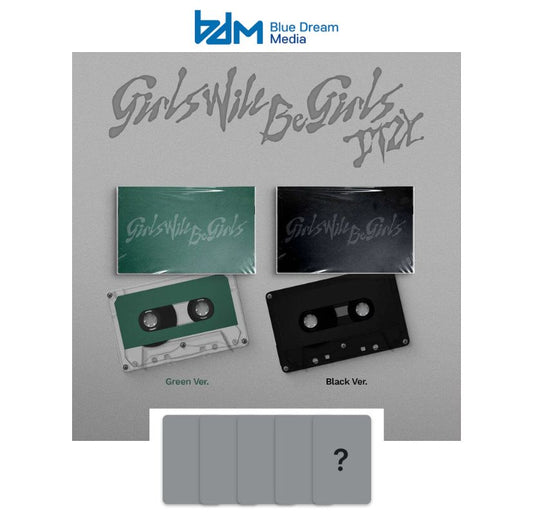[BDM POB] ITZY - Girls Will Be Girls [Cassette Tape Ver.] Random