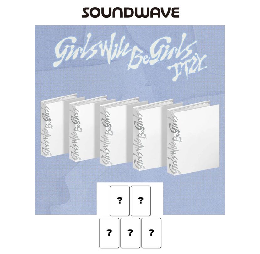 [SOUNDWAVE POB] ITZY - Girls Will Be Girls [Binder Ver.] Random