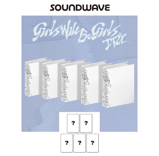 [SOUNDWAVE POB] ITZY - Girls Will Be Girls [Binder Ver.] Random