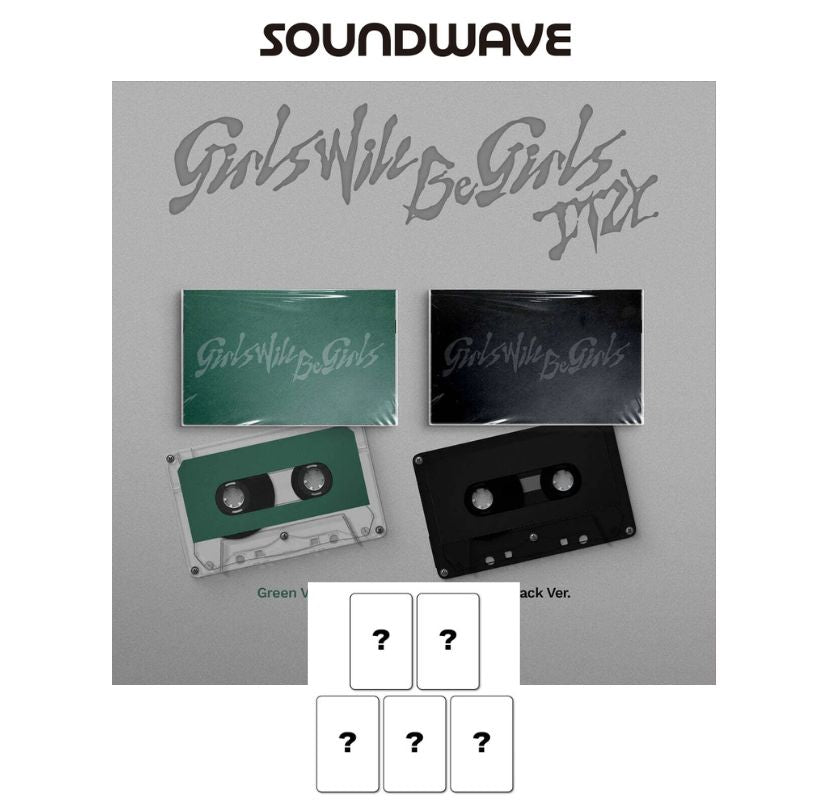 [SOUNDWAVE POB] ITZY - Girls Will Be Girls [Cassette Tape Ver.] Random