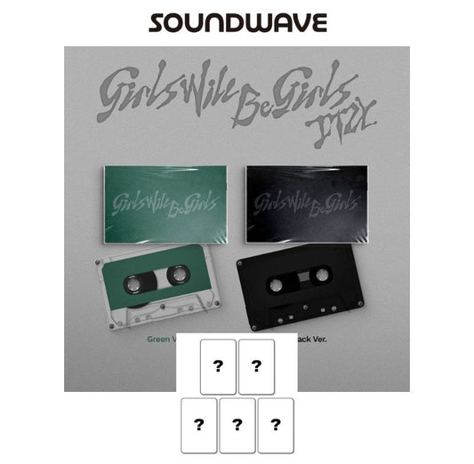 [SOUNDWAVE POB] ITZY - Girls Will Be Girls [Cassette Tape Ver.] Random