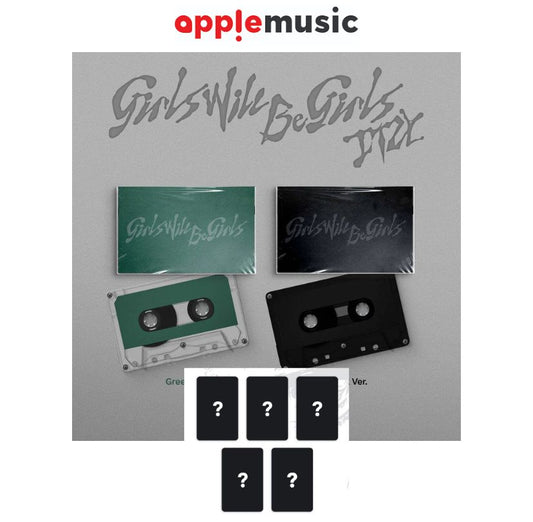 [APPLEMU POB] ITZY - Girls Will Be Girls [Cassette Tape Ver.] Random