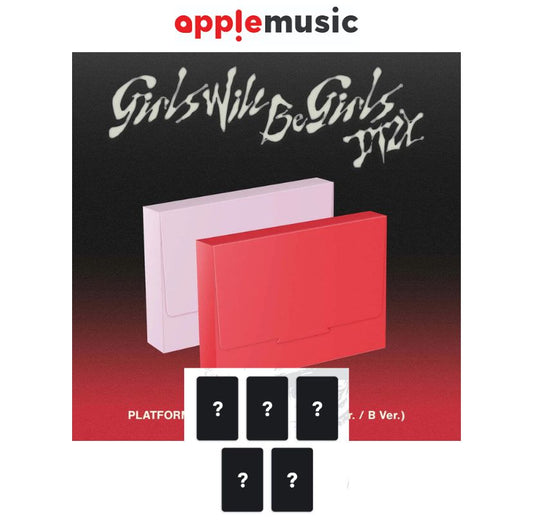 [APPLEMU POB] ITZY - Girls Will Be Girls [PLATFORM ALBUM_POCAALBUM Ver.] Random