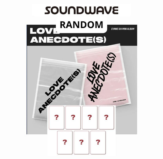 [SOUNDWAVE POB] EVNNE - LOVE ANECDOTE(S) [Standard Ver.] RANDOM