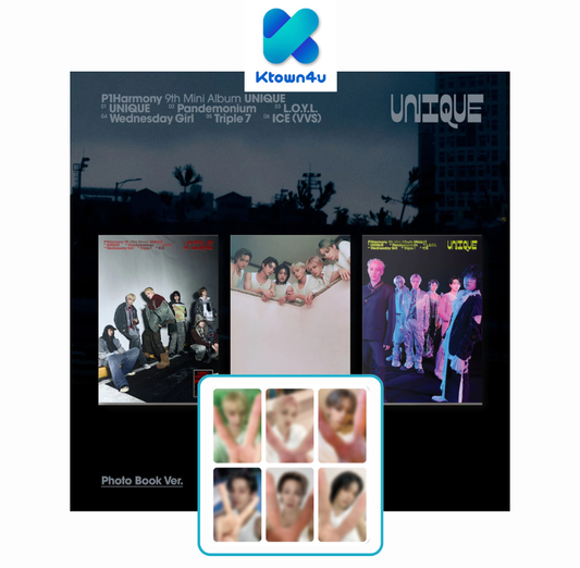 [KTOWN4U POB] P1Harmony - UNIQUE [Photobook Ver.]