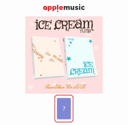 [APPLEMU POB] YUNA (ITZY) - Ice Cream [POCAALBUM Ver.]