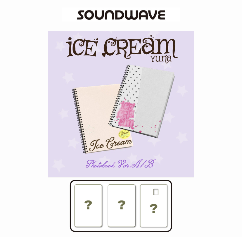[SOUNDWAVE POB] YUNA (ITZY) - Ice Cream [Photobook Ver.]