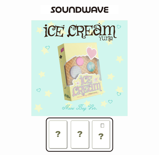 [SOUNDWAVE POB] YUNA (ITZY) - Ice Cream [MINI BAG Ver. (MD Ver.)]