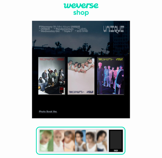 [WV POB] P1Harmony - UNIQUE [Photobook Ver.]