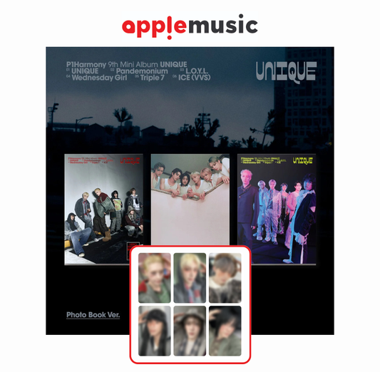 [APPLEMU POB] P1Harmony - UNIQUE [Photobook Ver.]