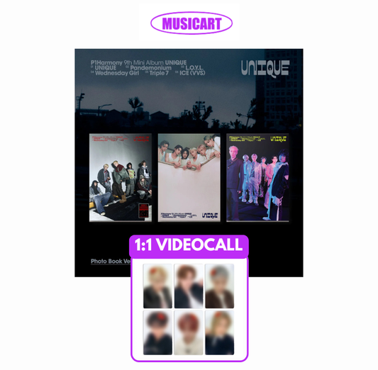 [17/03 MUSICART VC] P1Harmony - UNIQUE [Photobook Ver.]