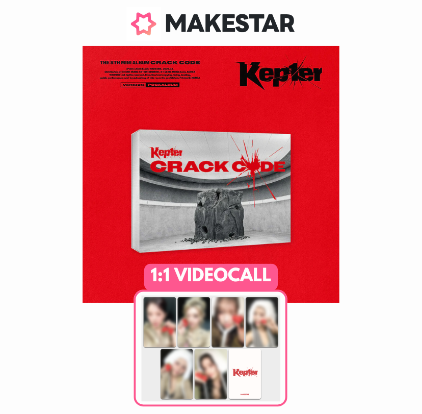 [05/04 MAKESTAR VC] Kep1er - CRACK CODE [POCAALBUM Ver.]