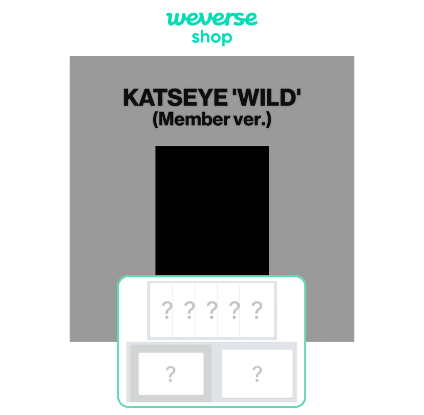 [WV POB] KATSEYE - WILD [Member Ver.]