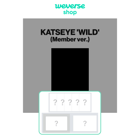 [WV POB] KATSEYE - WILD [Member Ver.]
