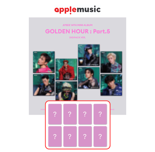 [APPLEMU POB] ATEEZ - GOLDEN HOUR : Part.5 [DIGIPACK Ver.]