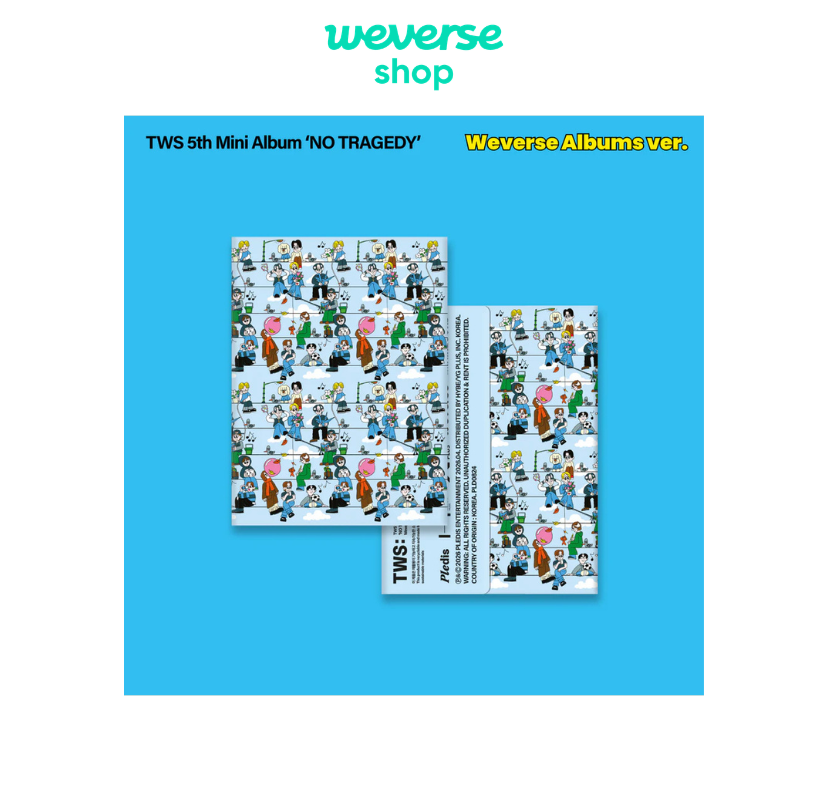 [WV POB] TWS - NO TRAGEDY [Weverse Albums Ver.]