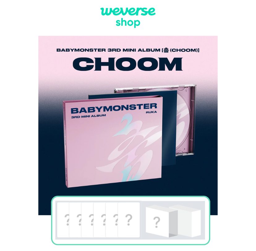 [WV POB] BABYMONSTER - CHOOM [Jewel Ver.]