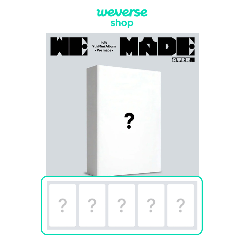 [WV POB] i-dle - We made [A Ver.]