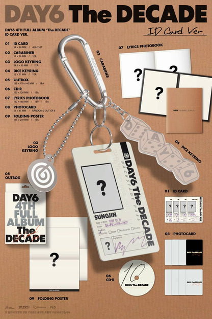 DAY6 - The DECADE [ID Card Ver.]