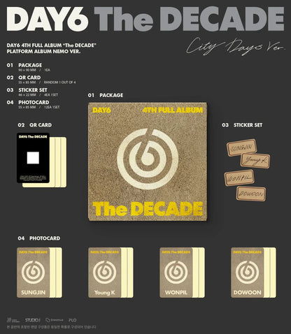 DAY6 - The DECADE [Platform Album Nemo Ver.]