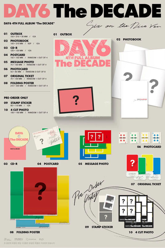 DAY6 - The DECADE [Standard Ver.]